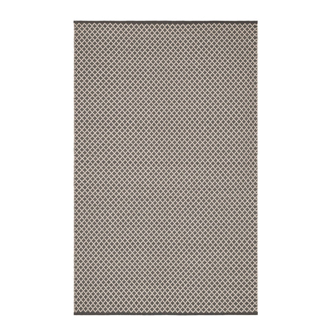 Trellis Grey Handwoven Indoor/Outdoor Rug