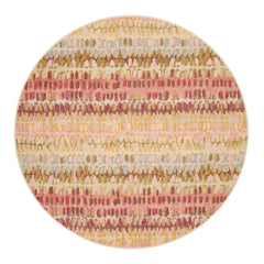 Paint Chip Pastel Hand Micro Hooked Wool Rug