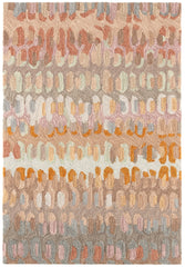Paint Chip Hand Micro Hooked Wool Rug | Stone