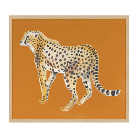 Color Block Cheetah Wall Art