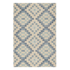 Diamond Cove Blue Hand Tufted Wool Rug