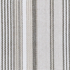 Gradation Ticking Handwoven Cotton Rug Swatch