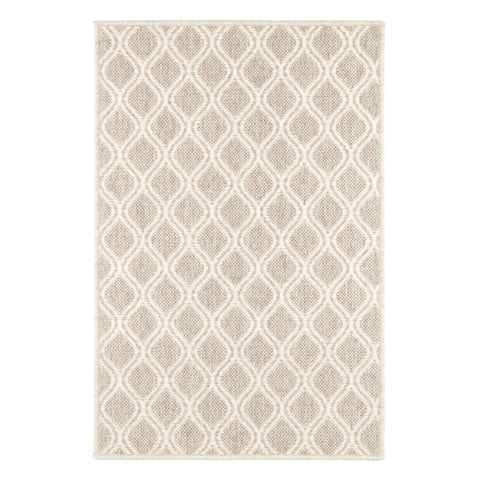 Jude Dove Grey Woven Wool Custom Rug