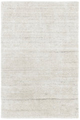 Icelandia Hand Knotted Viscose Rug | White