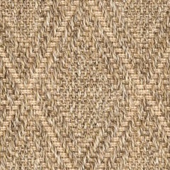 Diamond Natural Woven Sisal Custom Rug Swatch