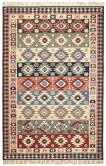 Balsam Kilim Multi Handwoven Wool Rug Swatch