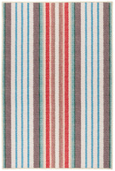 Ranch Stripe Machine Washable Rug | Multi
