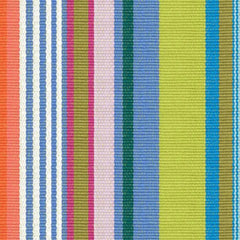 Mellie Stripe Multi Machine Washable Rug Swatch