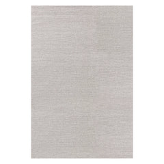 Honeycomb Ivory/Grey Handwoven Wool Rug