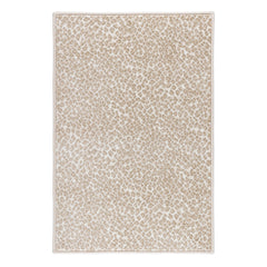 Cheetah Beige Woven Performance Custom Rug