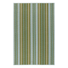 Caravan Stripe Multi Machine Washable Rug