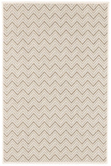 Happy Chevron Woven Indoor/Outdoor Custom Rug | Pebble