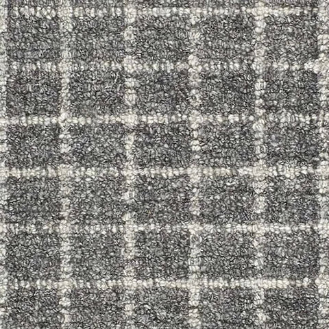 Conall Grey Hand Micro Hooked Wool Rug Swatch