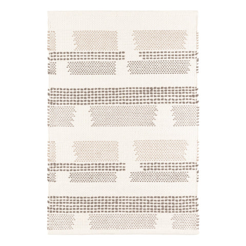 Tread Lightly Grey Handwoven Cotton Rug