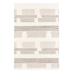 Tread Lightly Grey Handwoven Cotton Rug