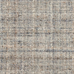 Harris Blue/Brown Hand Micro Hooked Wool Rug Swatch