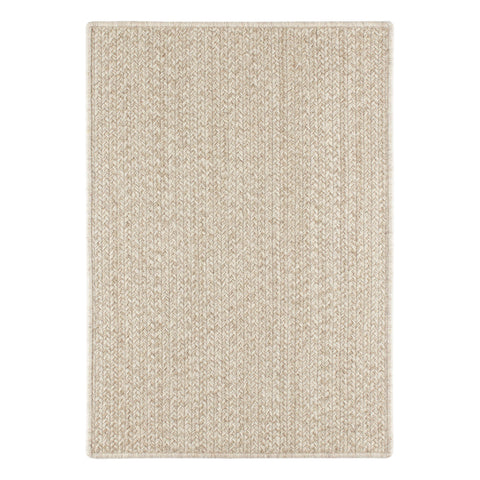 Merrill Natural Woven Wool Custom Rug