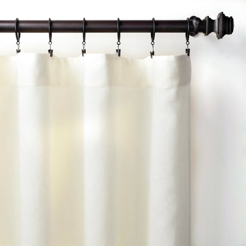 Lush Linen Ivory Curtain Panel