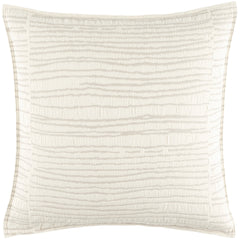 Striae Oatmeal Matelasse Sham