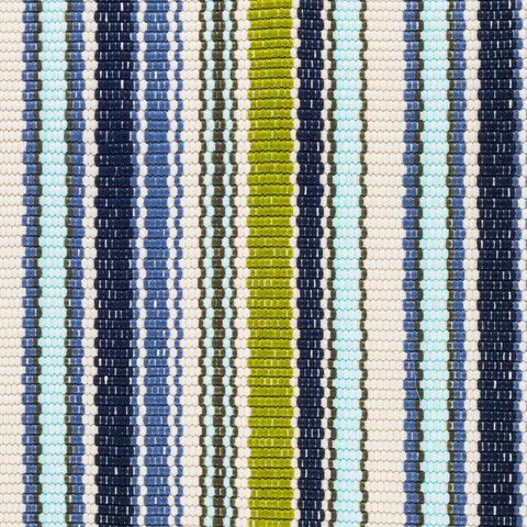 Pond Stripe Handwoven Indoor/Outdoor Rug Swatch