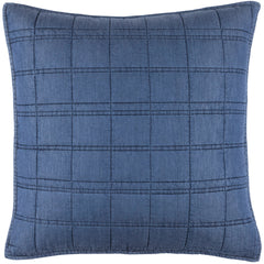 Atlas Denim Quilted Sham