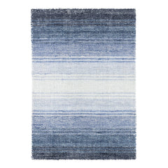 Pandora Blue Hand Loom Knotted Rug