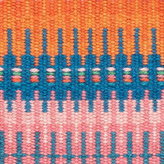 Folly Multi Handwoven Indoor/Outdoor Rug Swatch