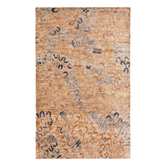 Horseshoe Neutral Hand Knotted Jute Rug