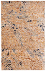 Horseshoe Hand Knotted Jute Rug | Neutral