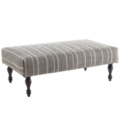 Samson Black Rug Ottoman Frame