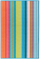 Mellie Stripe Machine Washable Rug | Multi