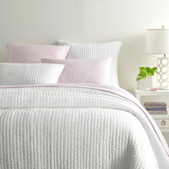 Lana Voile White Quilt