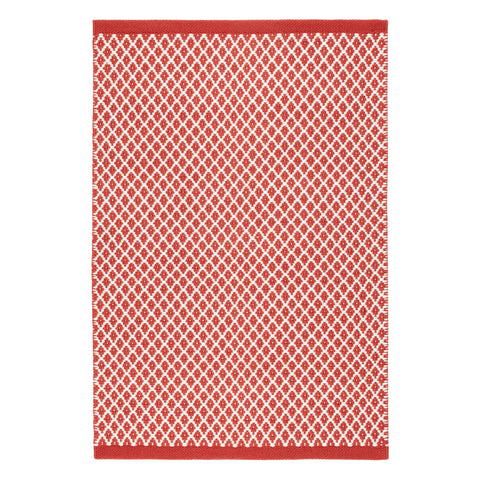 Mainsail Red Handwoven Indoor/Outdoor Rug