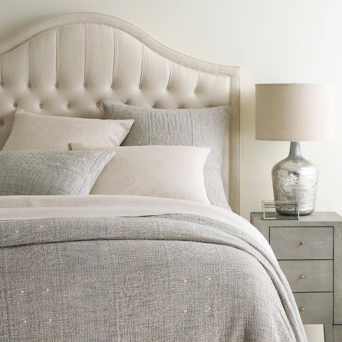 Elsa Grey Matelasse Coverlet