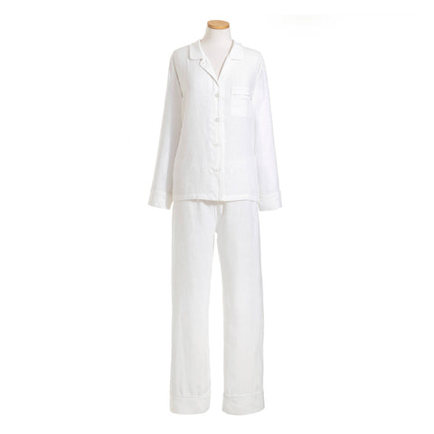 Lush Linen White Pajama