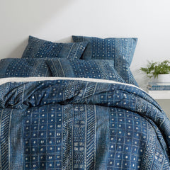 Kodi Batik Indigo Duvet Cover