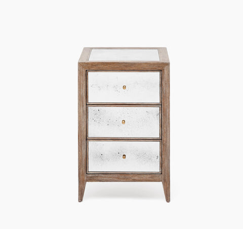 Brownwashed Mia Single Nightstand