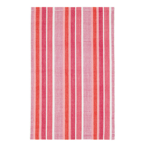 Always Greener Pink/Orange Handwoven Indoor/Outdoor Rug