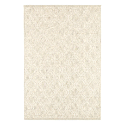 Jude Platinum Woven Wool Custom Rug