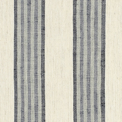Vineyard Stripe Upholstery Swatch | Blue