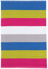 Jules Stripe Handwoven Indoor/Outdoor Rug | Multi