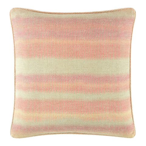 Mirage Stripe Fuchsia Decorative Pillow Cover