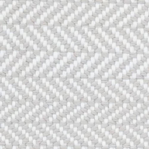 Herringbone Pearl Grey/White Handwoven Indoor/Outdoor Rug Swatch