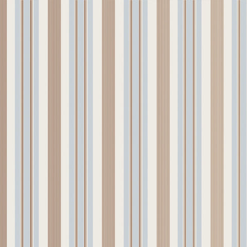 Georgina Stripe Pale Blue Wallpaper Swatch