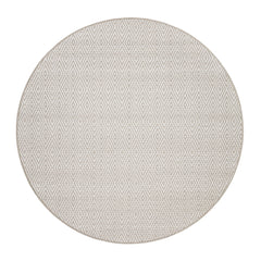 Diamond Platinum/White Handwoven Indoor/Outdoor Rug