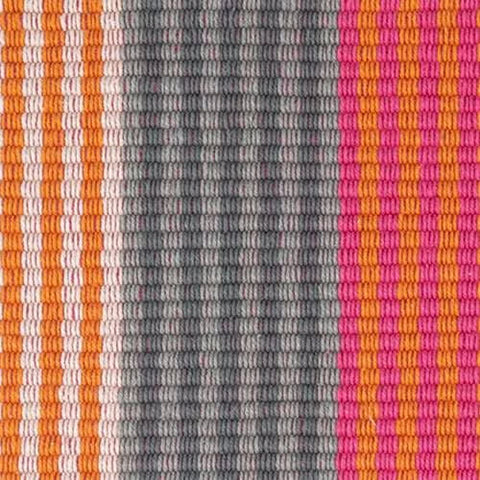 Juliana Stripe Handwoven Cotton Rug Swatch