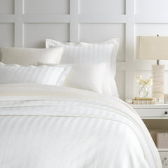 Herringbone White Matelasse Coverlet