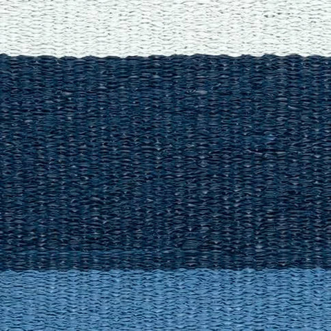 Ocean Stripe Handwoven Indoor/Outdoor Rug Swatch