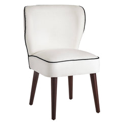 The Springs White/Black Chair