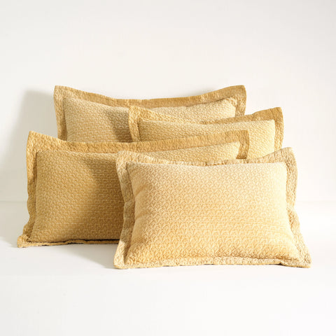 Hawley Ochre Matelasse Sham